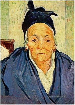 Eine alte Frau von Arles Vincent van Gogh Ölgemälde
